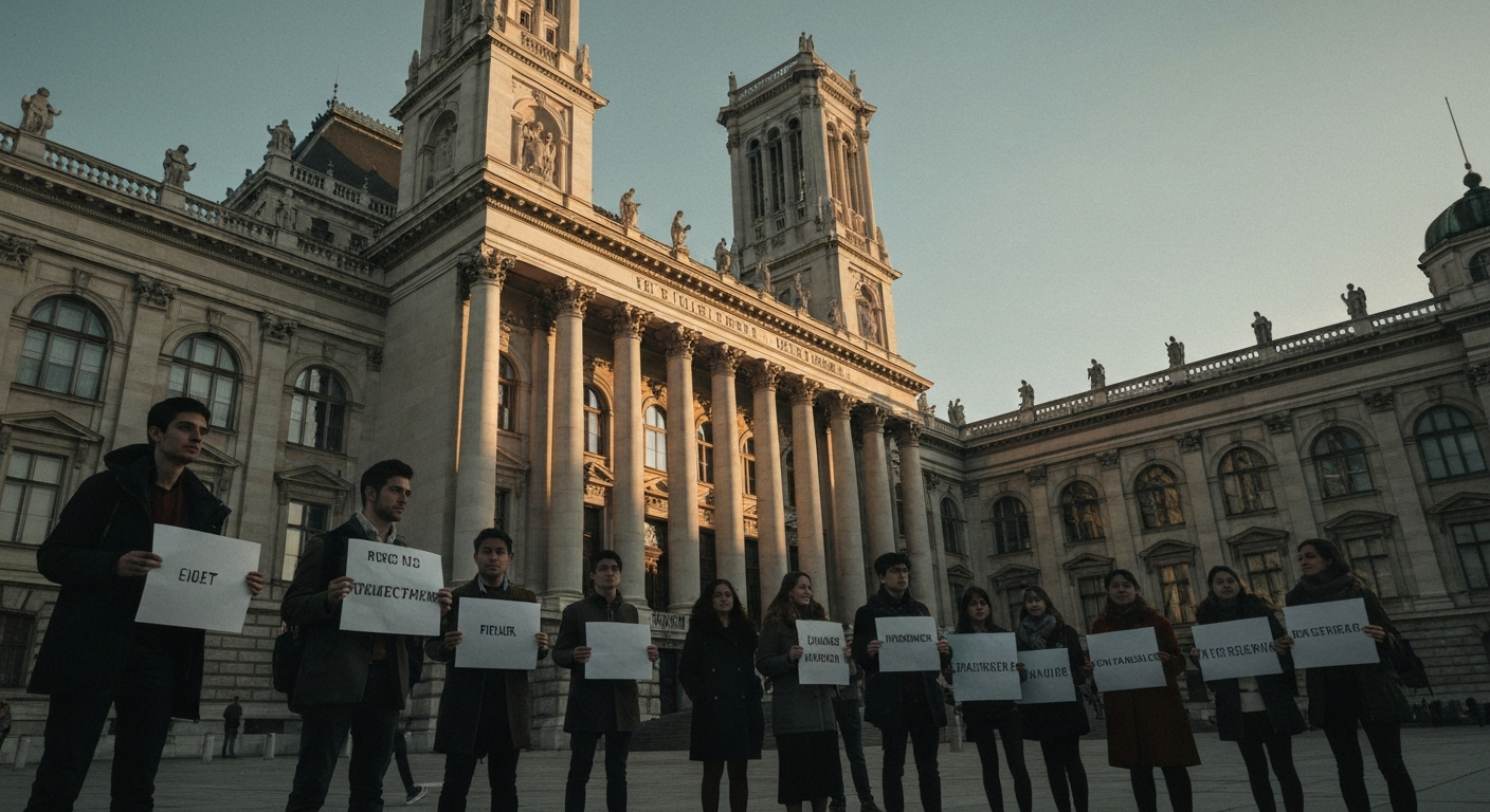 Viyana Üniversitesi’nde Gazze Protestosu: Öğrenciler Soykırıma Ortaklığa Son Verin Çağrısı Yaptı
